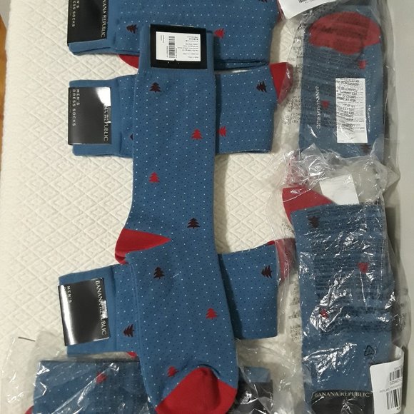 Banana Republic Dots & Trees Dress Sock - Picture 4 of 4